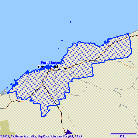 Port Lincon Map